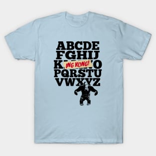 KING KONG 1933 - Kaiju alphabet T-Shirt